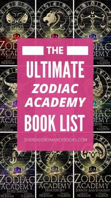 how many books in the zodiac academy series