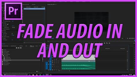 how to fade music in premiere and why it's crucial for storytelling