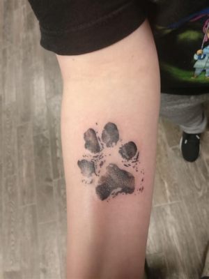 How to Get Your Dog's Paw Print for a Tattoo: A Journey Through Ink and Fur